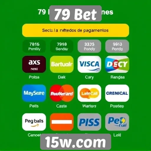 Comparação de métodos de pagamento no 79 Bet